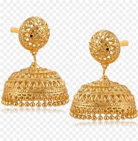 Gold Jhumki